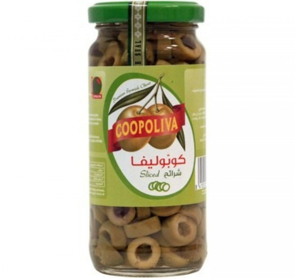 Coopoliva Sliced Green Olive 114 gm  * 12 