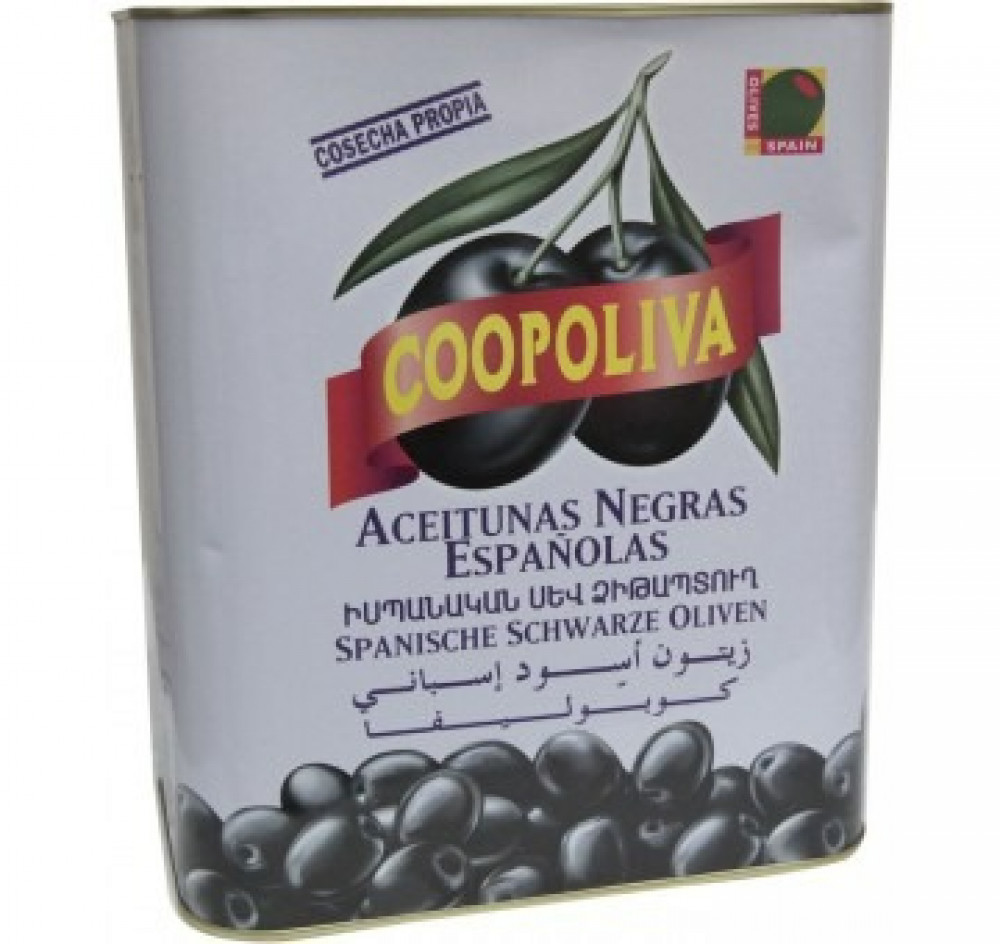 Coopoliva Black Olive 5 kg  * 2 