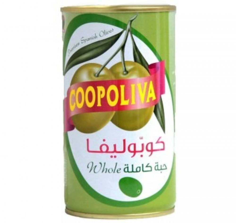 Coopoliva Green Olive Pack of 1  200 gm *12 