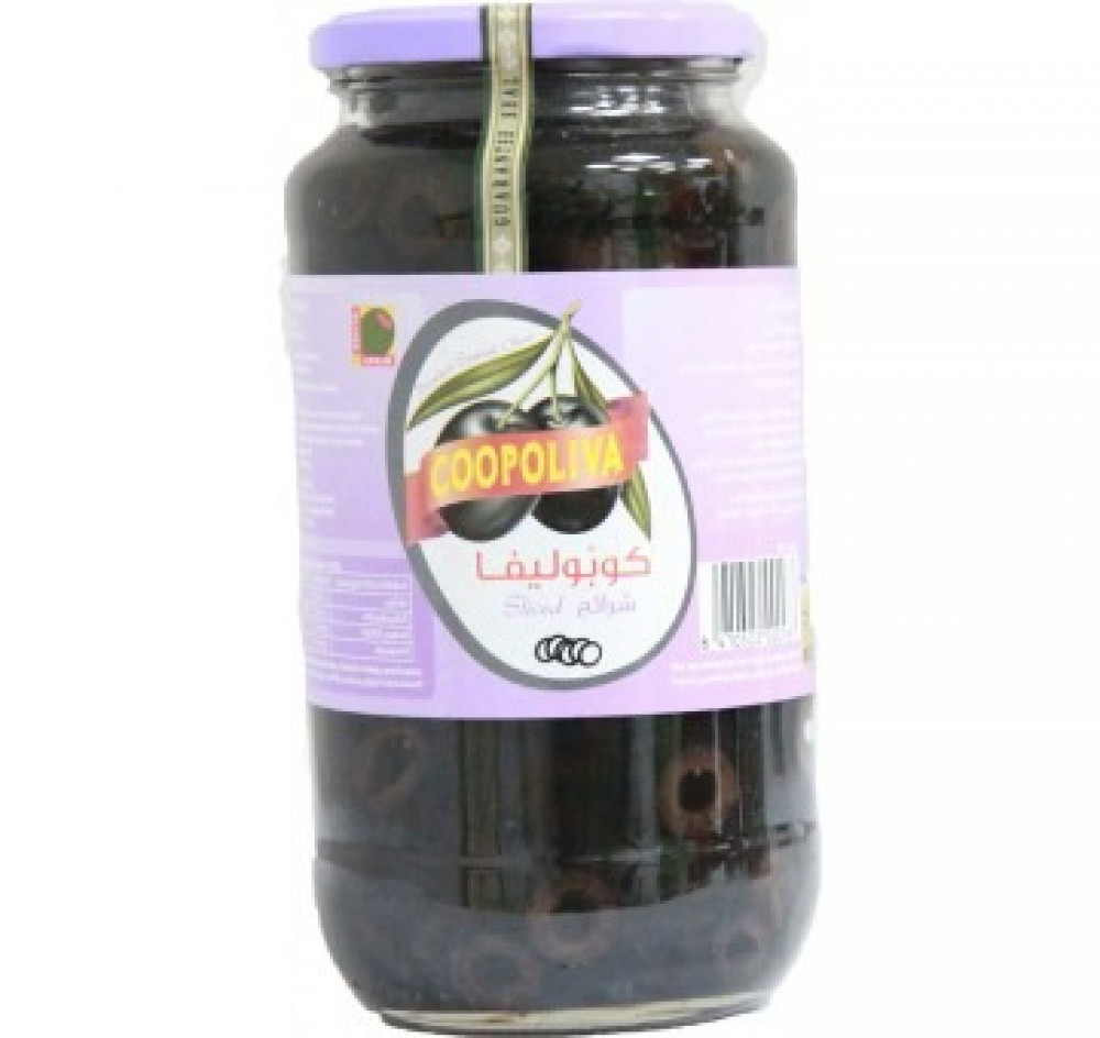coopoliva Sliced Black Olive 510 gm * 6