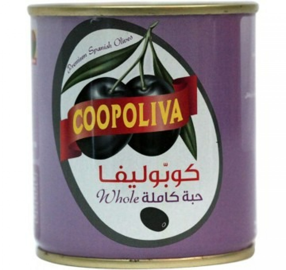 Coopoliva Black Olive Box  Pack of 1   100 gm * 12 pce 