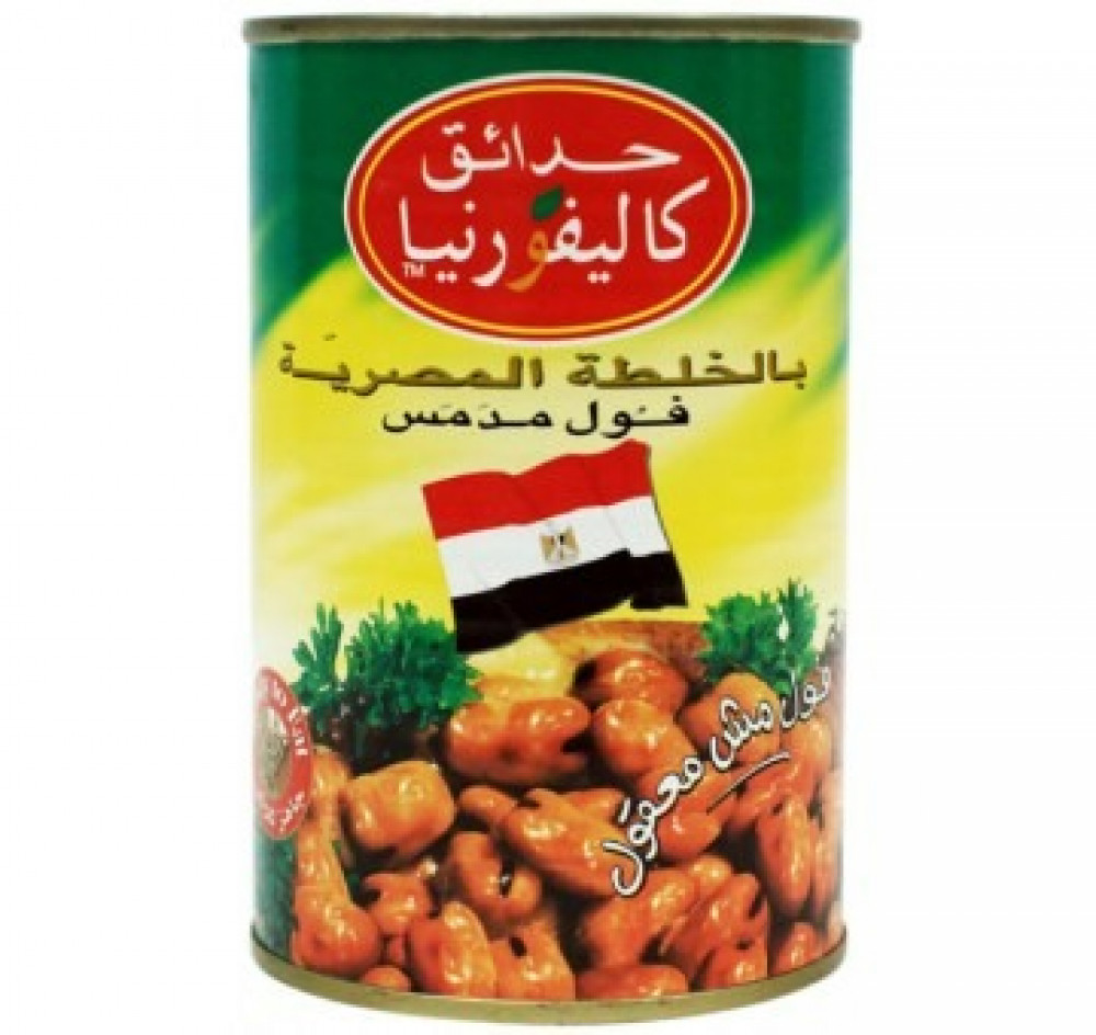 Fava Beans with Egypt Recipe from California Garden 450 gm *12 