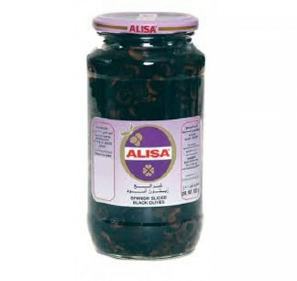 Alisa Pitted Black Olive  150 gm 
