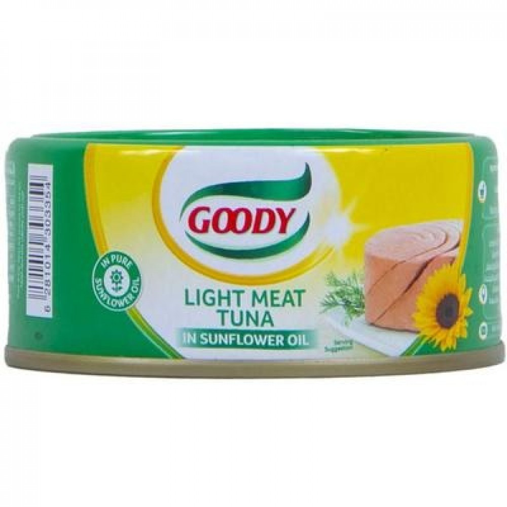 Goody light tuna in sunflower oil 90g