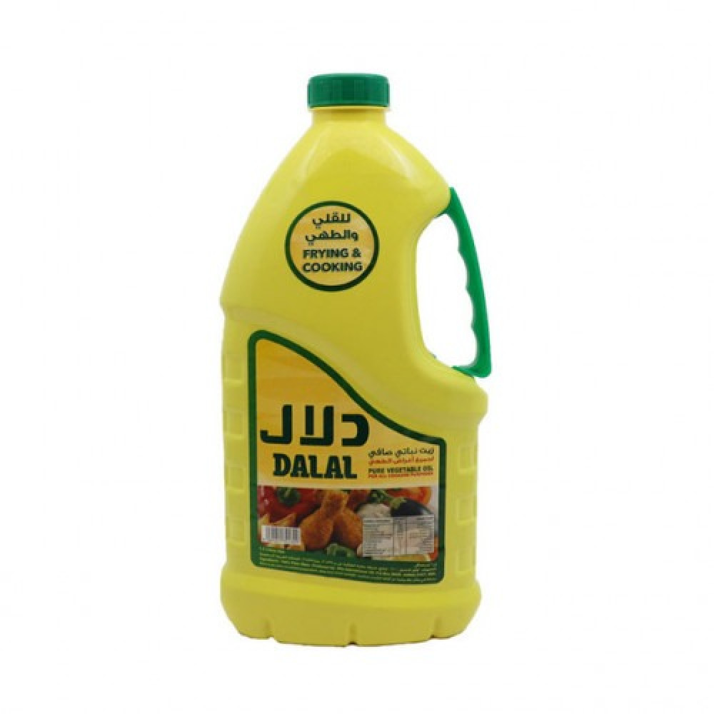 Dalal plastic vegetable oil 1.5 liters * 6