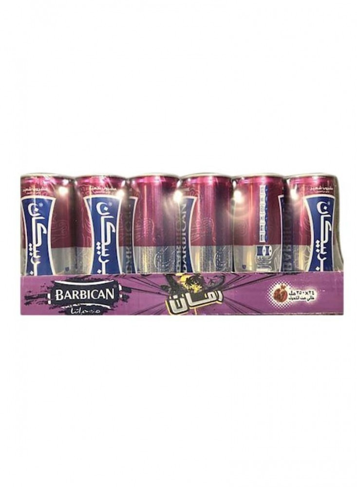 Barbican malt with pomegranate flavor, cans 24 * 250 ml