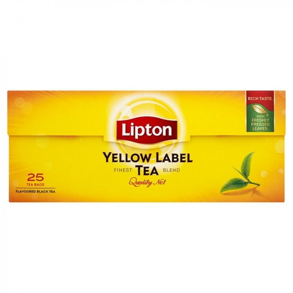 Lipton tea yellow label 25 bags*24