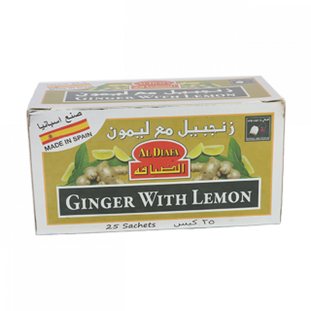 Ginger with lemon from hospitality 25 bags * 36