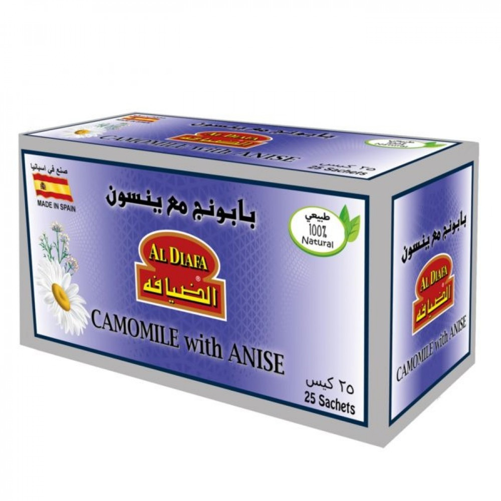 Chamomile tea with anise from Al Diyafa 25*36 bags