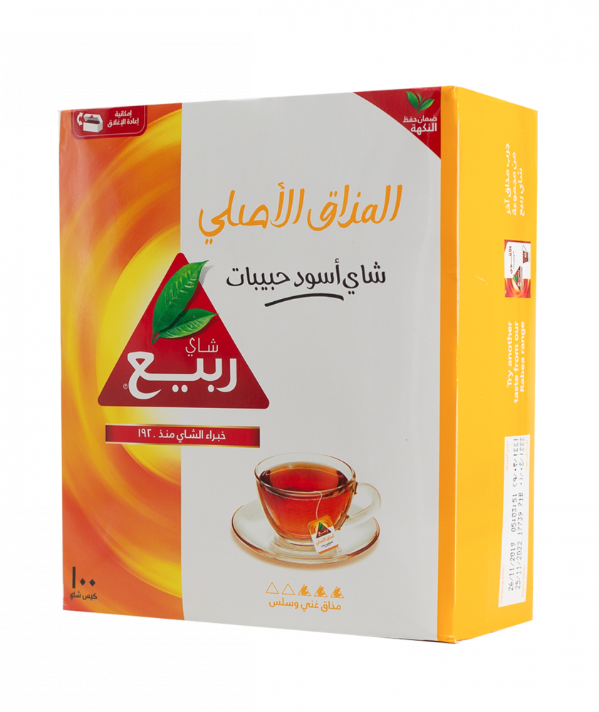Rabea Original Taste Tea 100 Bags*24