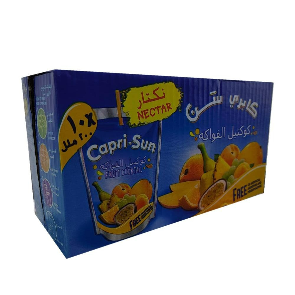 Capri Sun Fruit Cocktail Nectar 200 ml * 40 Pieces
