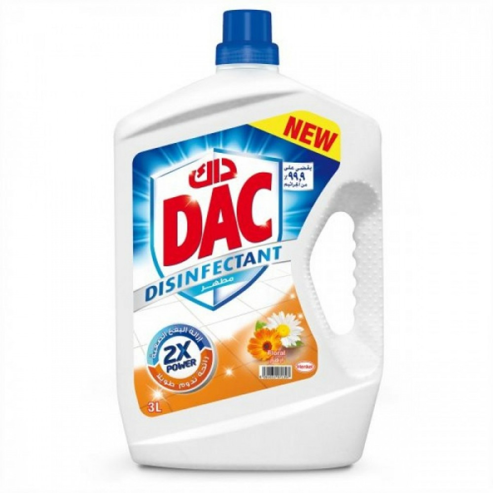 Dac Floor Disinfectant Floral 3L*6