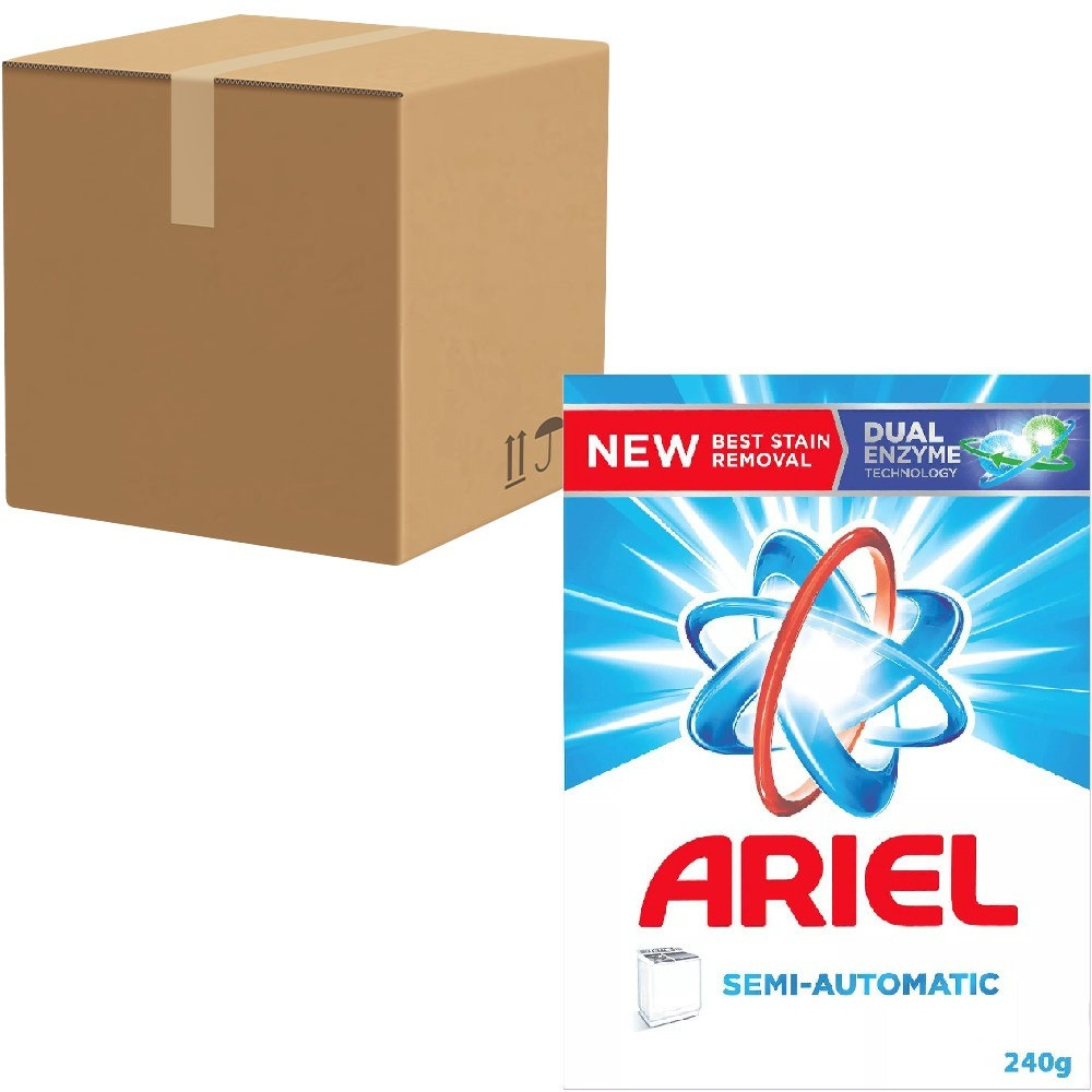 Ariel soap for regular washing machines, 240 gm*32