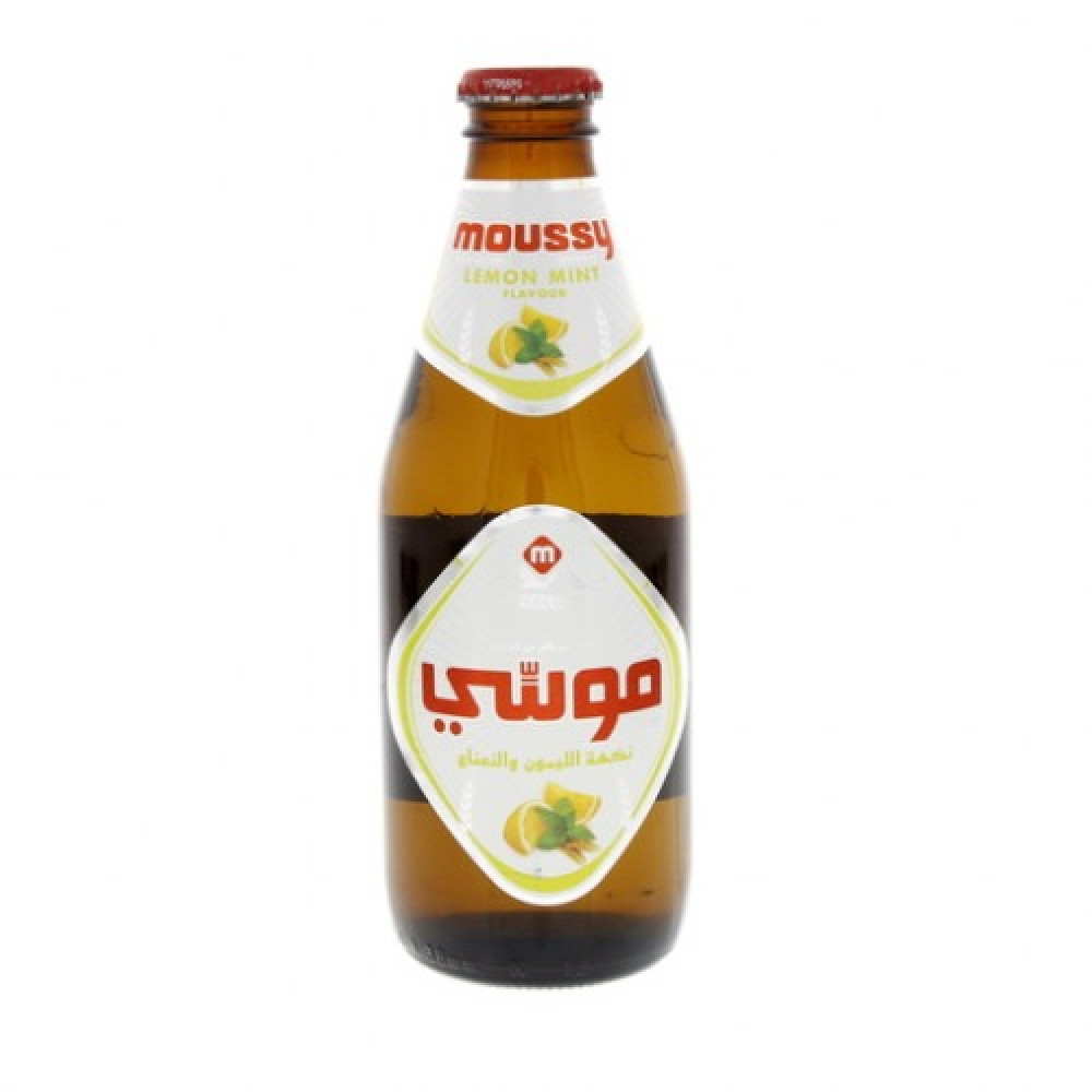 Moussy beer lemon mint 330 ml - 24 pieces