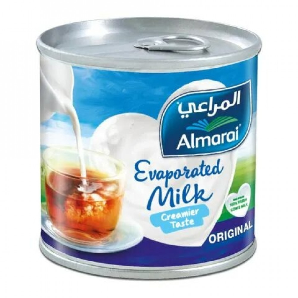 Almarai evaporated milk full fat 170g*36