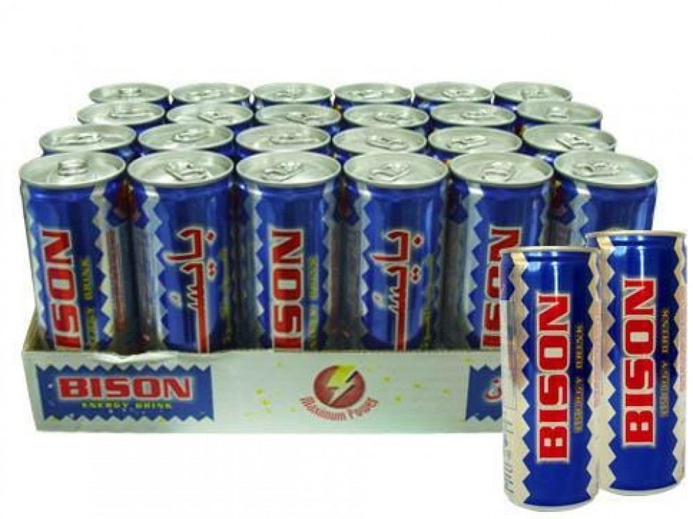 Bison Energy Drink 185 ml x 24 - Carton