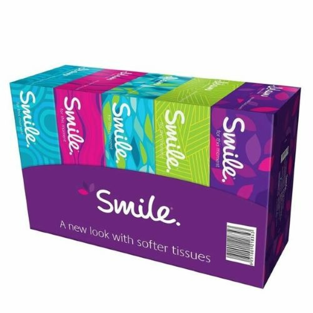 Smile Tissue Boxes 6 * 70 Double Tissues