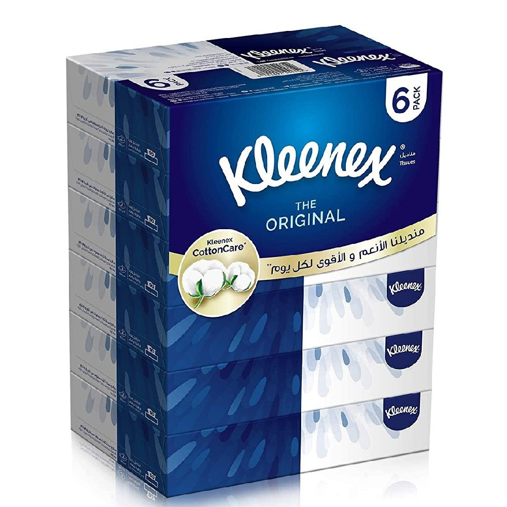 Kleenex tissues 70 cartons of 6*6 pcs