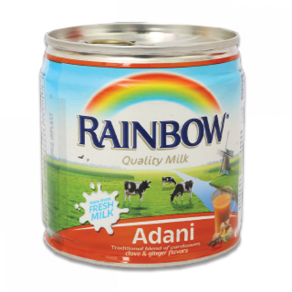 Adani Rainbow Evaporated Milk - 160gm*48