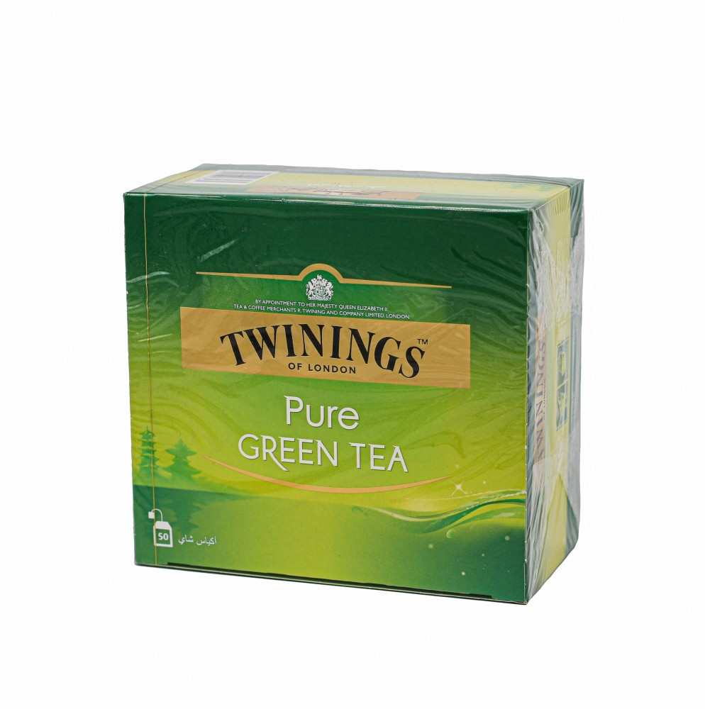 Twinings pure green tea 50 bags