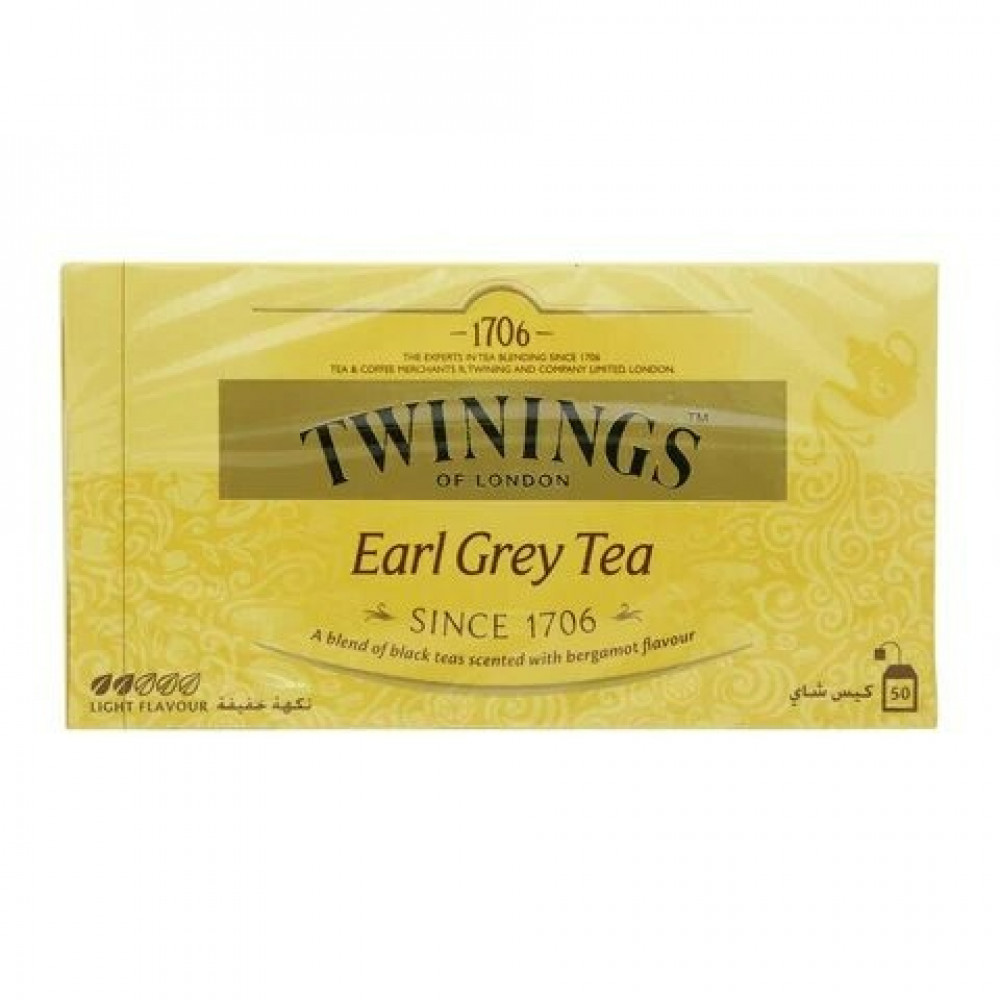 Twinings Earl Gray Tea 50 pcs*6