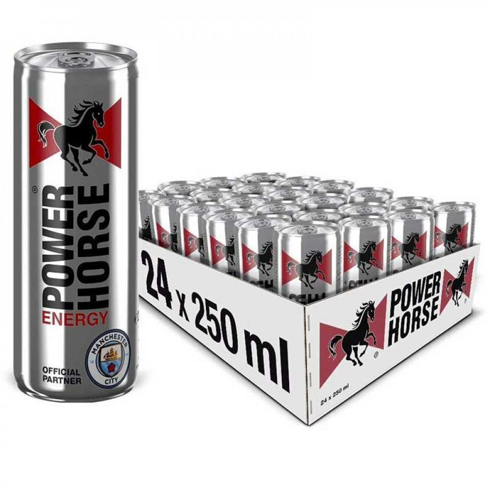 Power Horse Original Energy Drink (24 Cans of 250 ml)