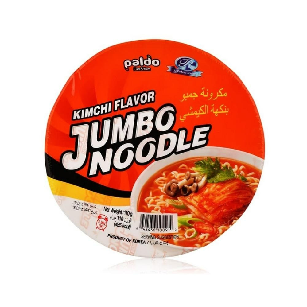 Paldo Jumbo Pasta Kimchi Flavor 110g*18