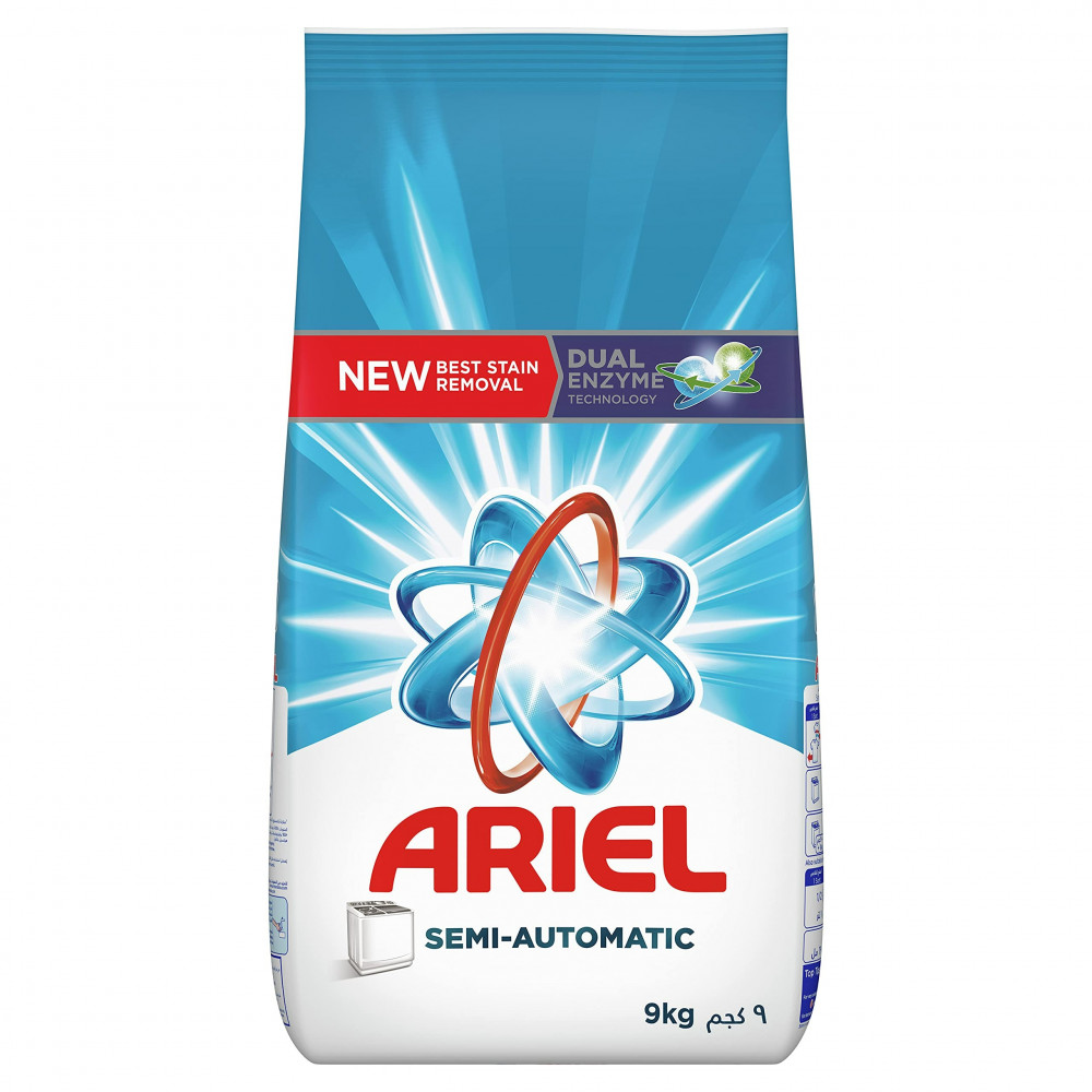 Ariel Blue Detergent Powder - 9 kg *2