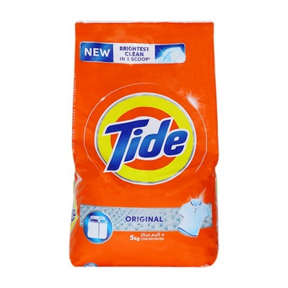 Tide blue detergent powder 5 kg