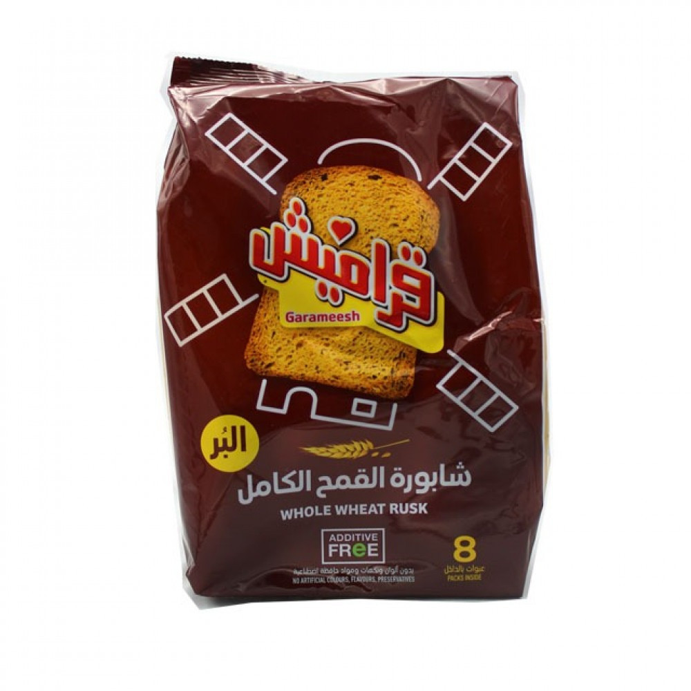 Garameesh Rusk Whole Wheat (Br) 375g