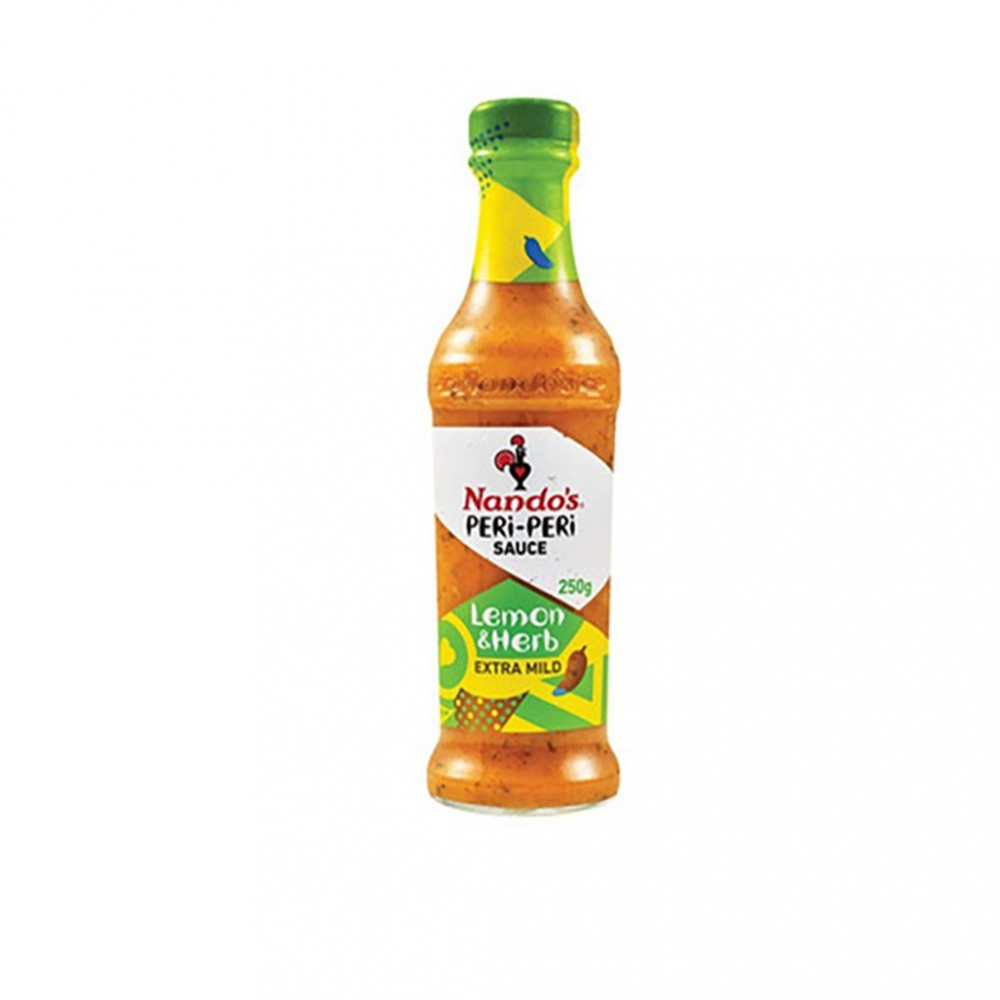 Nando's Peri-Peri Sauce with Herbs and Lemon Extra Mild Heat 125g