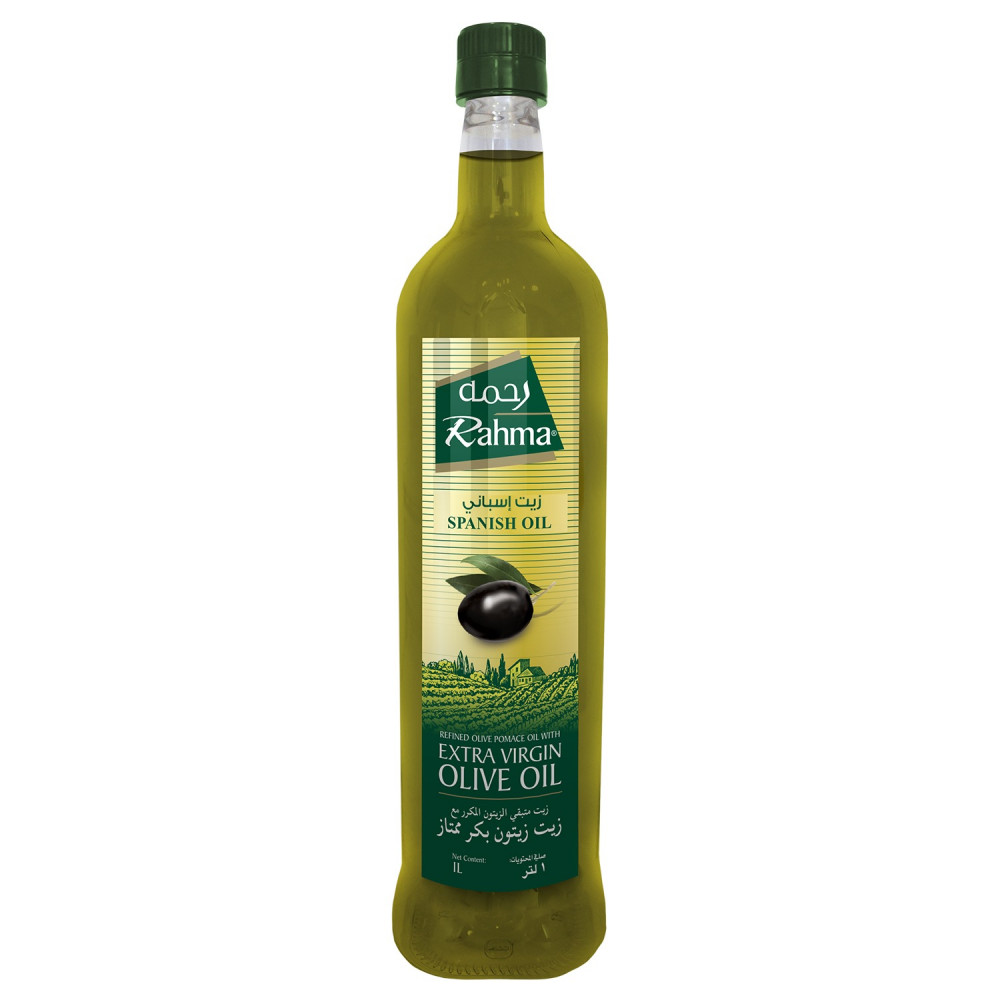 Rahma olive pomace oil, 1 liter plastic bottle