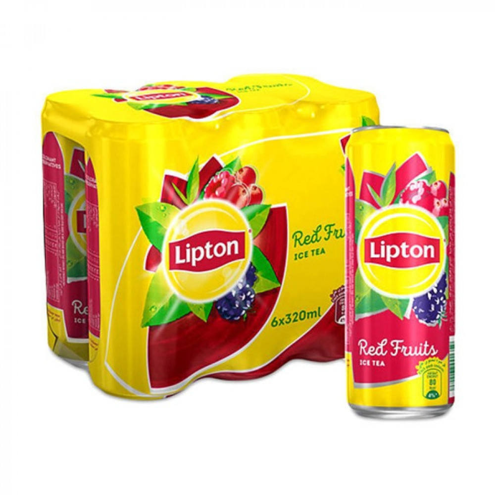 Lipton Ice Tea Fruit Cocktail, 6X320ml
