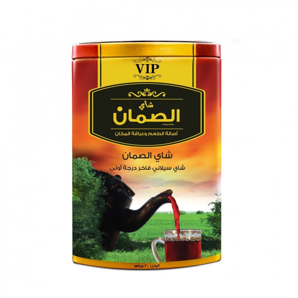 VIP Ceylon black tea, full leaf, metal can 200 g * 24