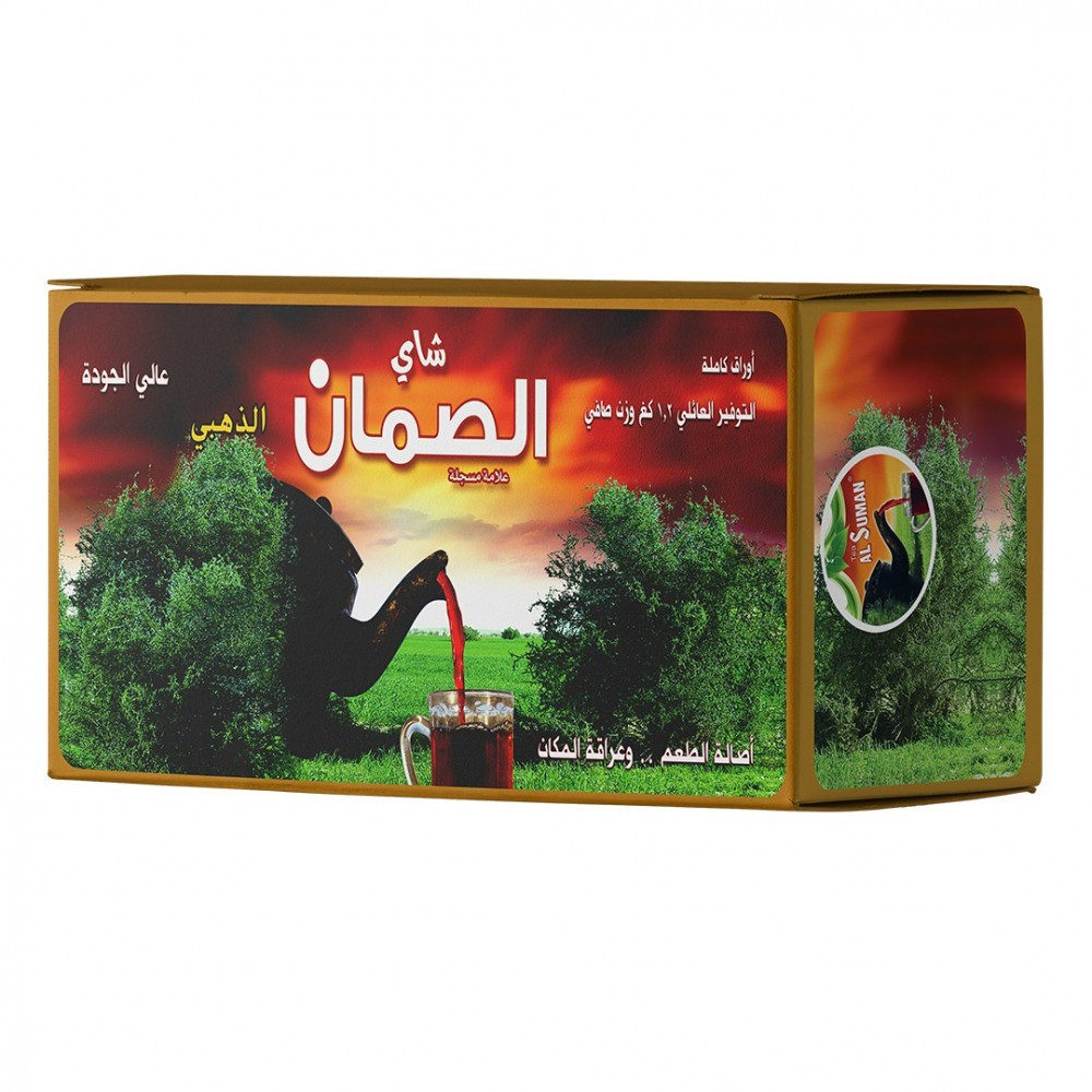 Al-Suman Ceylon Tea Premium Whole Leaves 1200gm*12