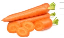 Carrots sliced